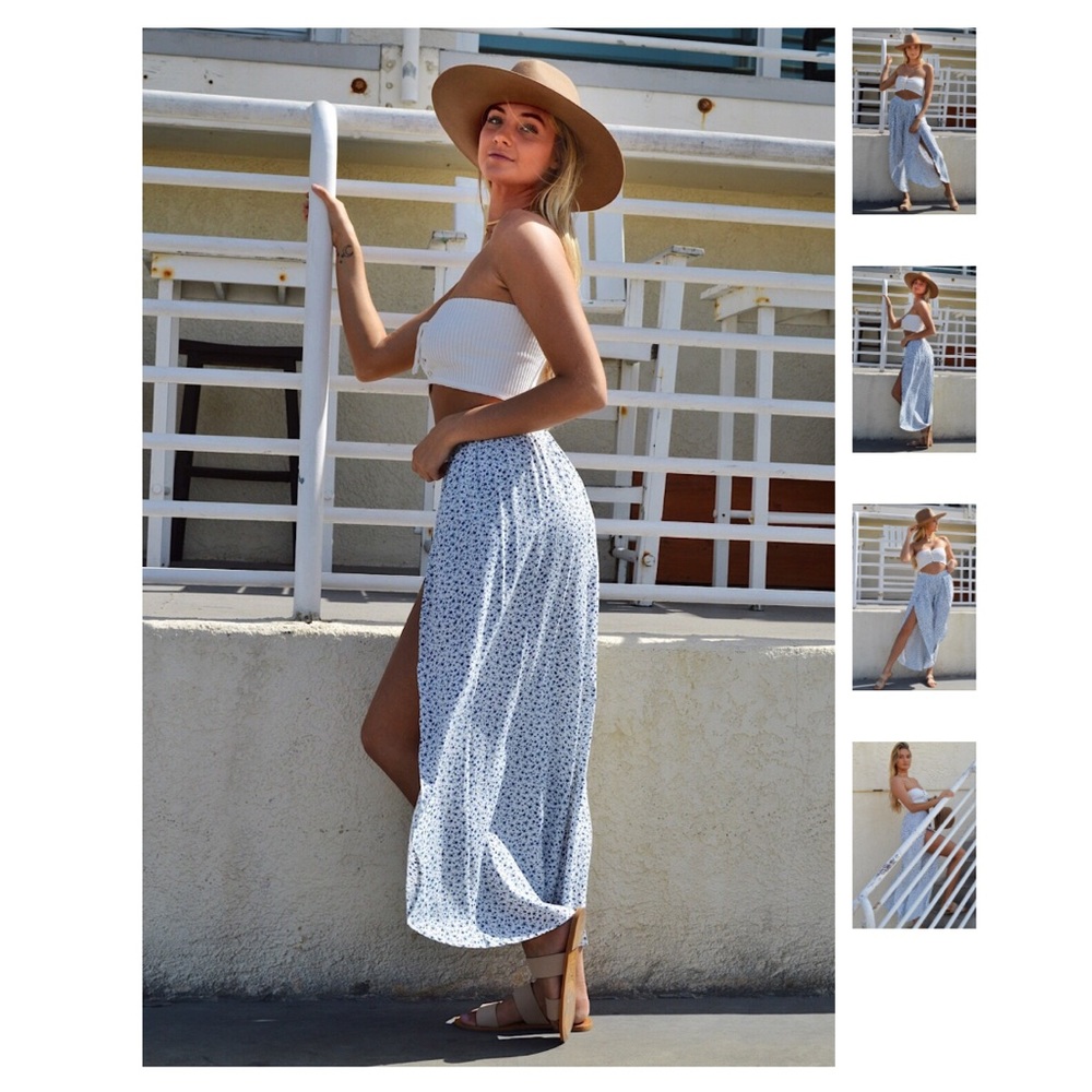 LAST 1️⃣ Moonbeam Slit Front Pant - Picture 2 of 5